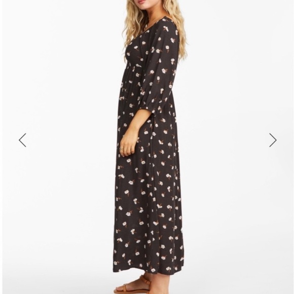 Billabong Swept Away Midi Dress - Picture 14 of 14